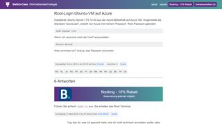 
                            7. ubuntu - Root-Login Ubuntu-VM auf Azure - Switch-Case