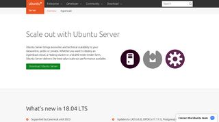 
                            7. Ubuntu Server - for scale out workloads | Ubuntu
