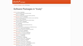 
                            13. Ubuntu – Software Packages in 