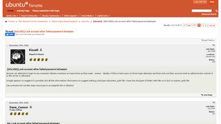 
                            11. [ubuntu] [SOLVED] Lock account after failed password attempts ...