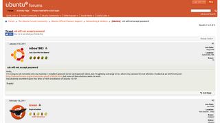 
                            8. [ubuntu] ssh will not accept password - Ubuntu Forums