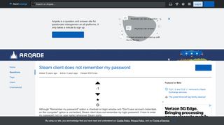 
                            10. ubuntu - Steam client does not remember my password - Arqade