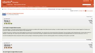 
                            2. [UbuntuGnome] Can't login to Google Online Accounts - Ubuntu Forums