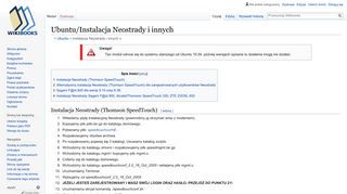 
                            11. Ubuntu/Instalacja Neostrady i innych - Wikibooks, ...