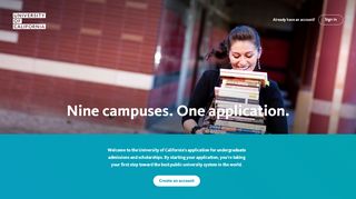 
                            10. UC Application - University of California
