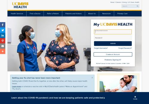 
                            12. UC Davis Health MyChart - Login Page