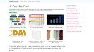 
                            9. Uc Davis My Chart - Netbuilder