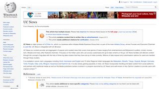 
                            12. UC News - Wikipedia