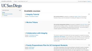 
                            7. UC San Diego - Moodle v3.5