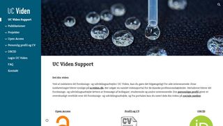 
                            10. UC Viden Support - Google Sites