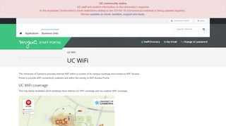 
                            11. UC WiFi - University of Canberra