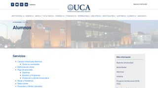 
                            2. UCA - Alumnos