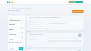 
                            6. Ucall Emprego em Angola | Jobartis