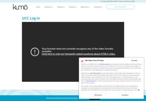 
                            4. UCC Log in - Irvine, Lake Forest, Santa Ana | Kumo