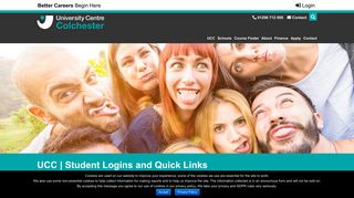 
                            10. UCC | Student Logins and Quick Links - Colchester Institute