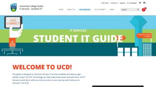 
                            6. UCD IT Services - Student IT guide - University College Dublin