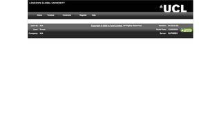 
                            9. UCL Electronic Tendering Site - Home