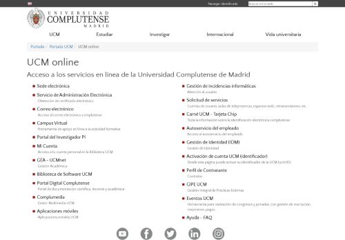 
                            6. UCM online - UCM-Universidad Complutense de Madrid