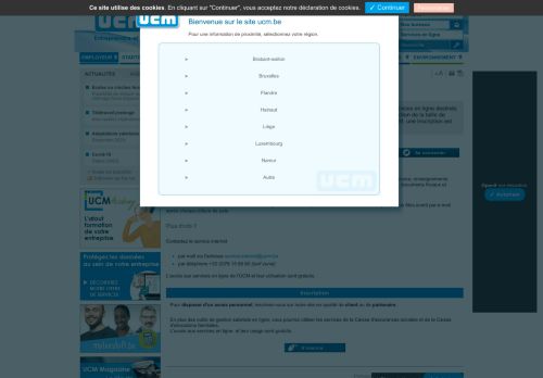 
                            3. UCM - Services en ligne pour l'employeur / Secrétariat social - UCM.be