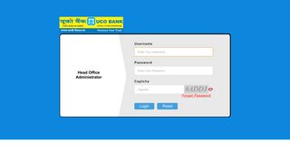 
                            3. UCO Bank : Head Office Login - UCO BANK Account Opening Module