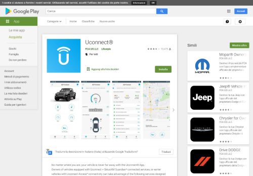 
                            12. Uconnect® - App su Google Play