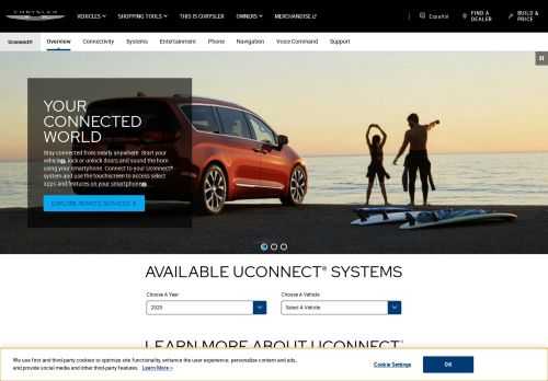 
                            13. Uconnect System - Hands-Free Navigation, Communication - Chrysler