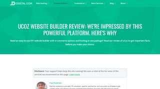 
                            13. uCoz Review: Easy-to-Use Site Builder But is There a Catch? - Digital ...