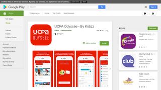 
                            12. UCPA Odyssée - By Kidizz – Applications sur Google Play