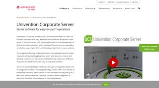 
                            4. UCS Univention Corporate Server: easy-to-use IT operations Univention
