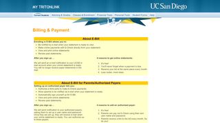 
                            3. UCSD: My TritonLink