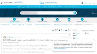 
                            1. UCSM failed login , not available on se... - Cisco Community