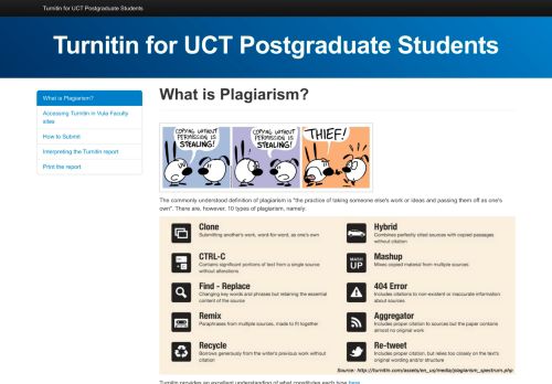 
                            2. UCT Postgraduate Turnitin Guide: Masters, PhD & Postdoctoral Students