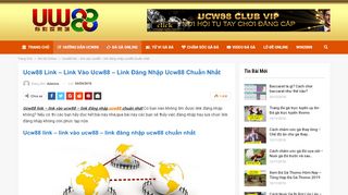 
                            7. Ucw88 link - link vào ucw88 - link đăng nhập ucw88 chuẩn nhất