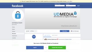 
                            8. UD Media GmbH - Reviews | Facebook