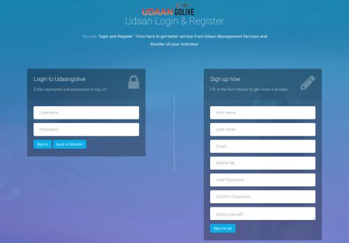 
                            9. Udaan User Login | Registration