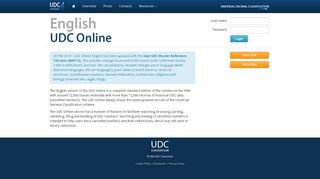 
                            2. UDC Online - English