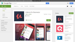 
                            5. Udemy for Business - Apps on Google Play