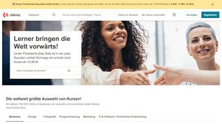 
                            5. Udemy: Online-Kurse – Lerne, was und wann es für dich passt