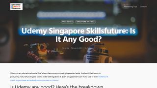 
                            9. Udemy Singapore Skillsfuture: Is it any good? - Growth Hacking ...