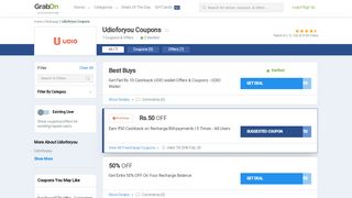 
                            8. Udioforyou Coupons,Offers → 50% Extra Balance Promo Codes