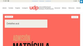 
                            6. UDP | Universidad Diego Portales