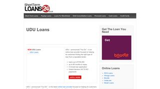 
                            4. UDU Loans - Read This Before Applying | Up to R150 000 UDU loan