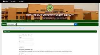 
                            4. UDUS-OPAC Home catalog › Log in to your account