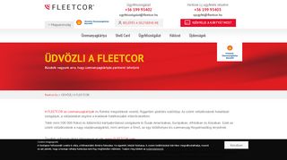 
                            2. ÜDVÖZLI A FLEETCOR | FLEETCOR