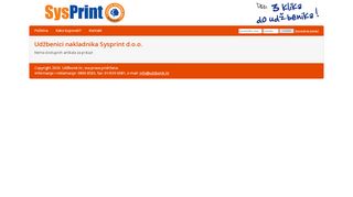 
                            8. Udžbenici nakladnika Sysprint d.o.o. - Katalog - Udzbenik.hr