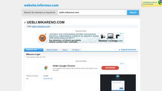 
                            7. uebli.mikareno.com at WI. Mikareno Login - Website Informer