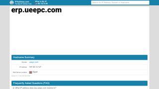 
                            9. Ueepc Erp | IPAddress.com