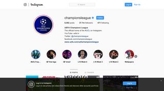 
                            10. UEFA Champions League (@championsleague) • Instagram photos ...