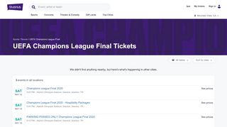 
                            7. UEFA Champions League Final Tickets - StubHub