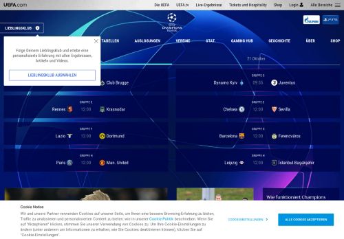 
                            6. UEFA Champions League - UEFA.com